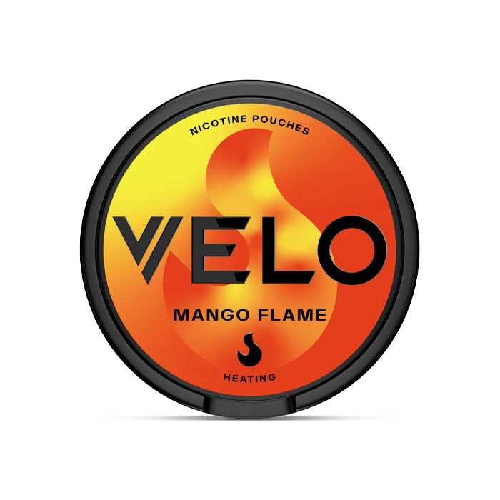 Can of Mango Flame Velo Nicotine Pouches