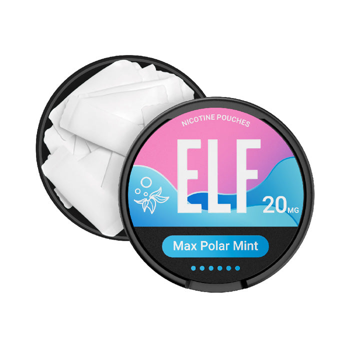 Max Polar Mint Elf Bar Nicotine Pouches 20mg