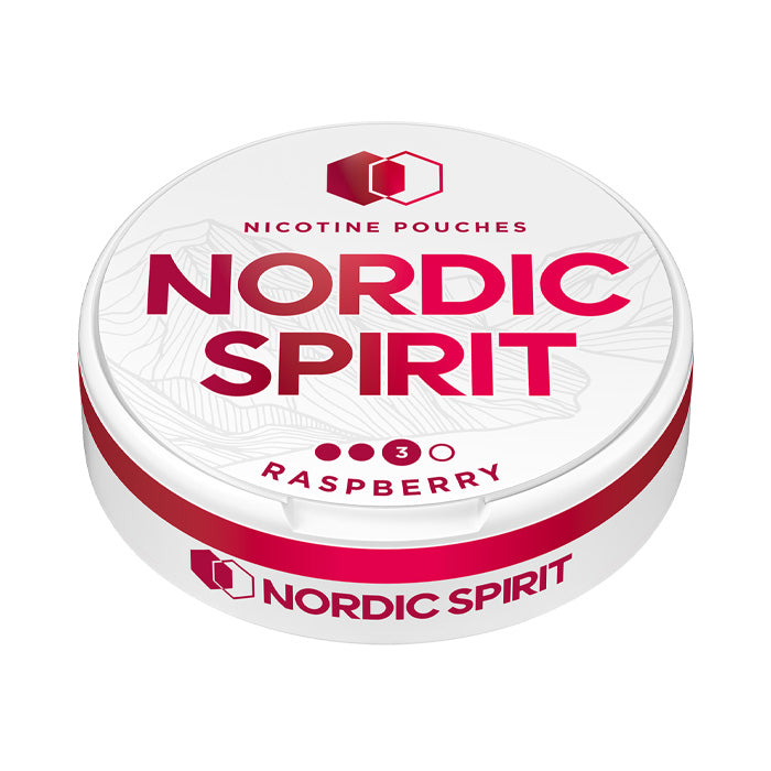 Nordic Spirit Raspberry Nicotine Pouches Strong