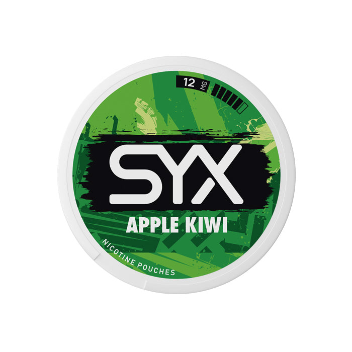 SYX Apple Kiwi 12mg Nicotine Pouches