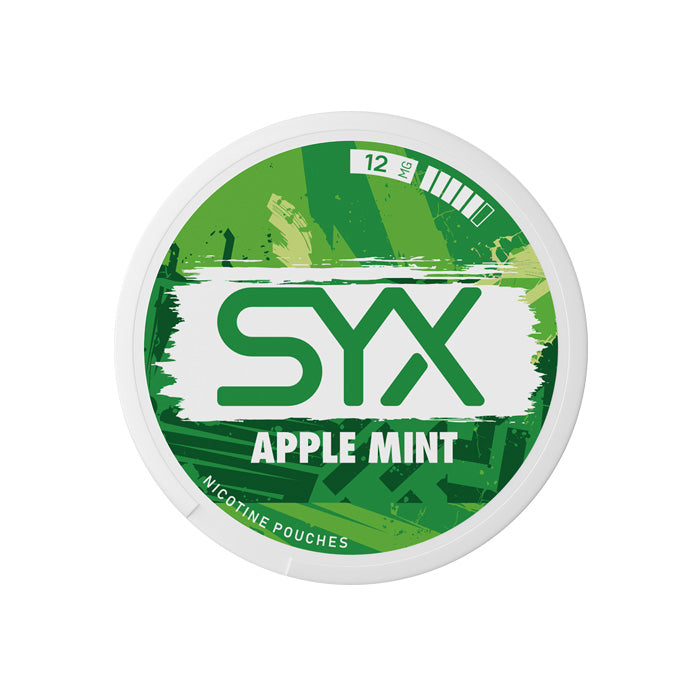 SYX Apple Mint 12mg Nicotine Pouches