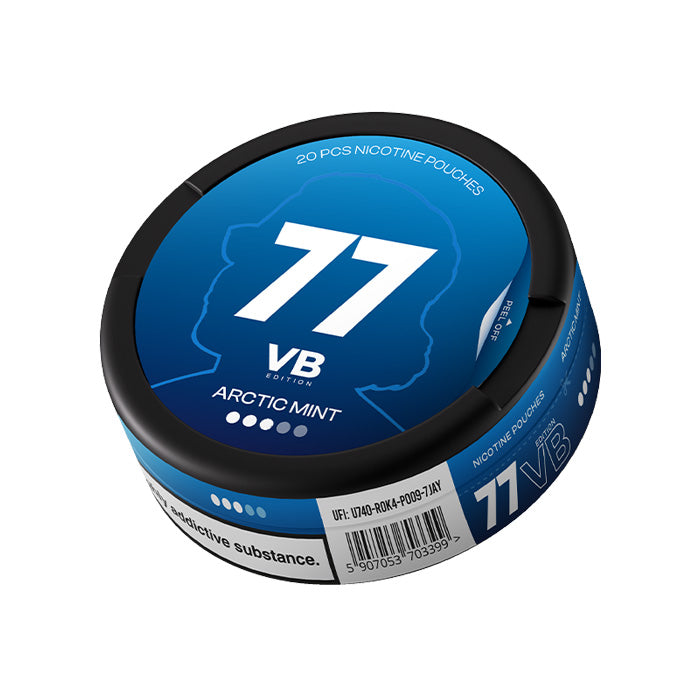 Arctic Mint 77 VB Edition Nicotine Pouches - 10.4mg