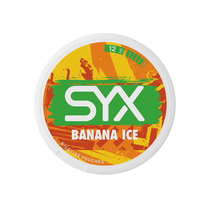 SYX Banana Ice 12mg Nicotine Pouches
