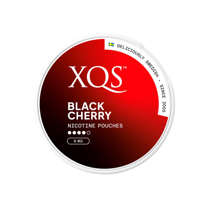 Black Cherry XQS Nicotine Pouches