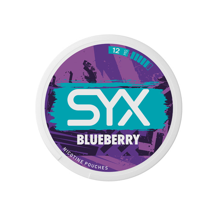 SYX Blueberry 12mg Nicotine Pouches