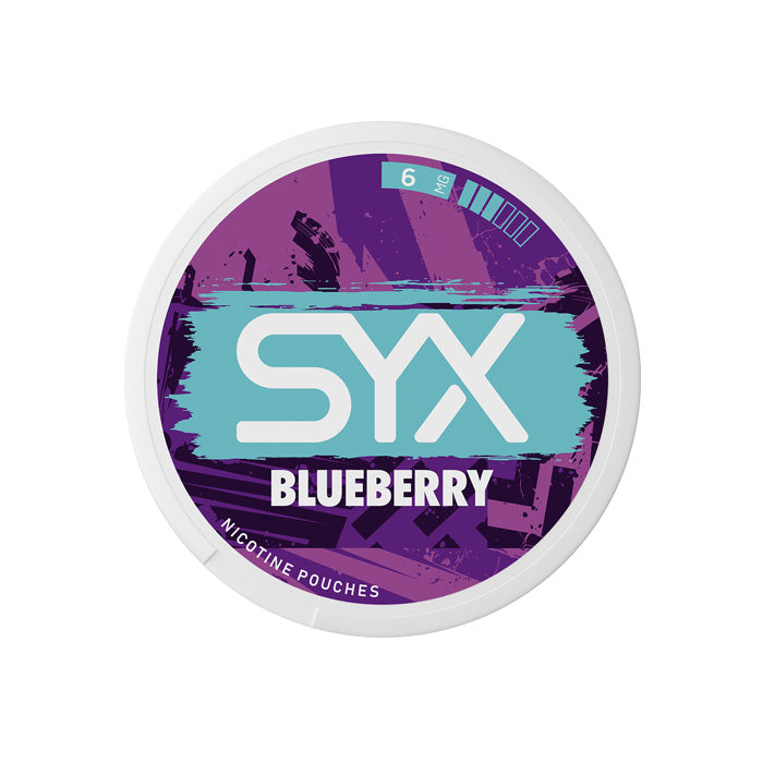 SYX Blueberry 6mg Nicotine Pouches
