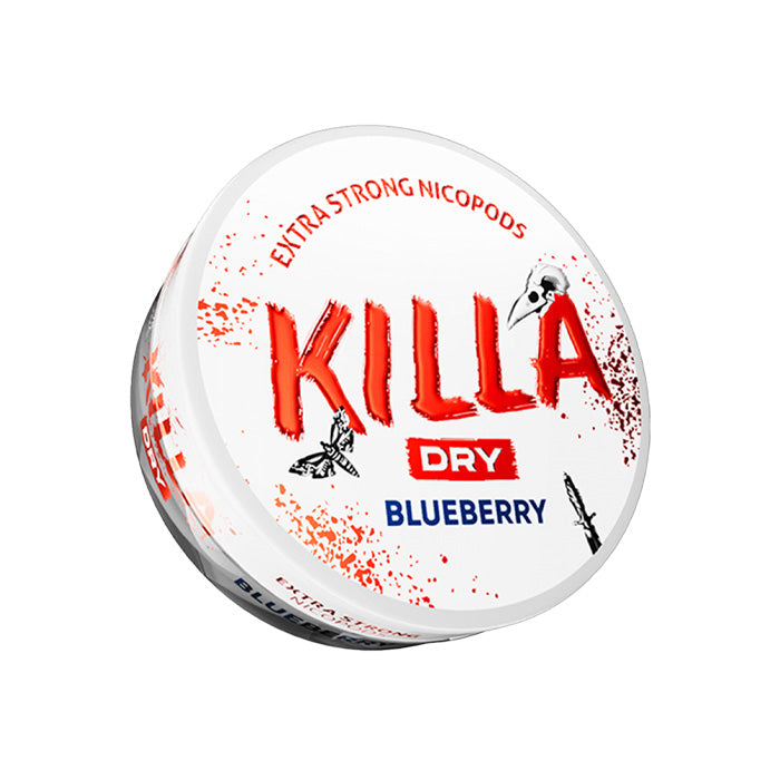 Blueberry Killa Dry Nicotine Pouches