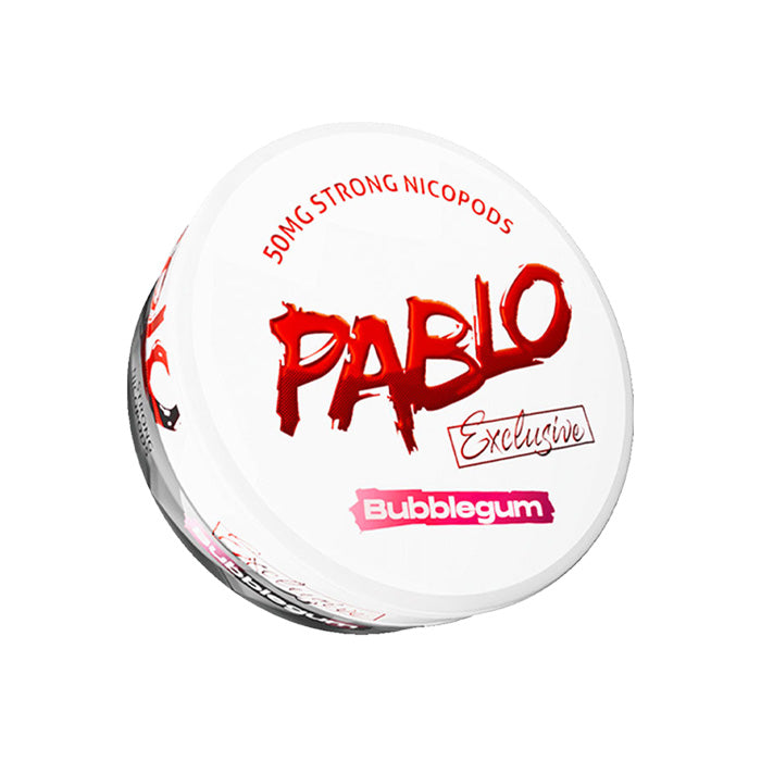 Tub of Bubblegum Pablo Exclusive 50mg Nicotine Pouches