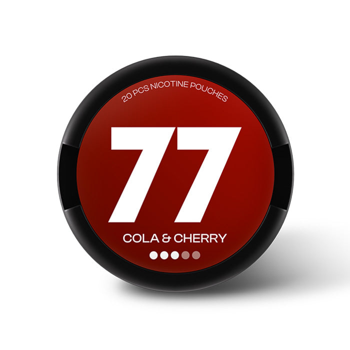 77 Cola & Cherry 10.4mg Nicotine Pouches