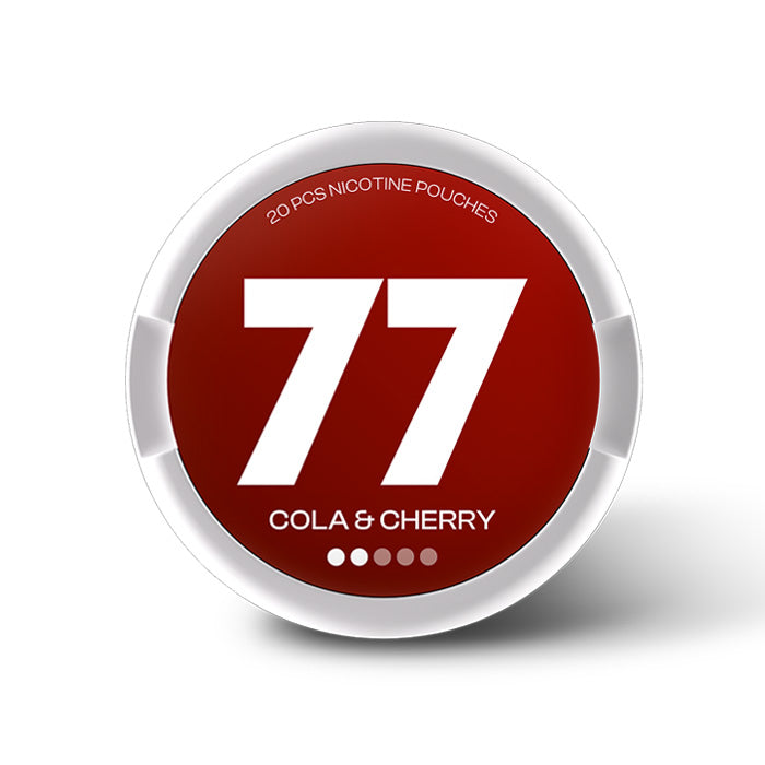 77 Cola & Cherry 5.2mg Nicotine Pouches