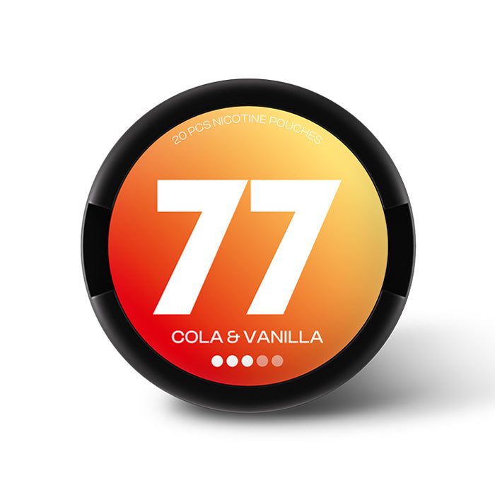 77 Cola & Vanilla 10.4mg Nicotine Pouches