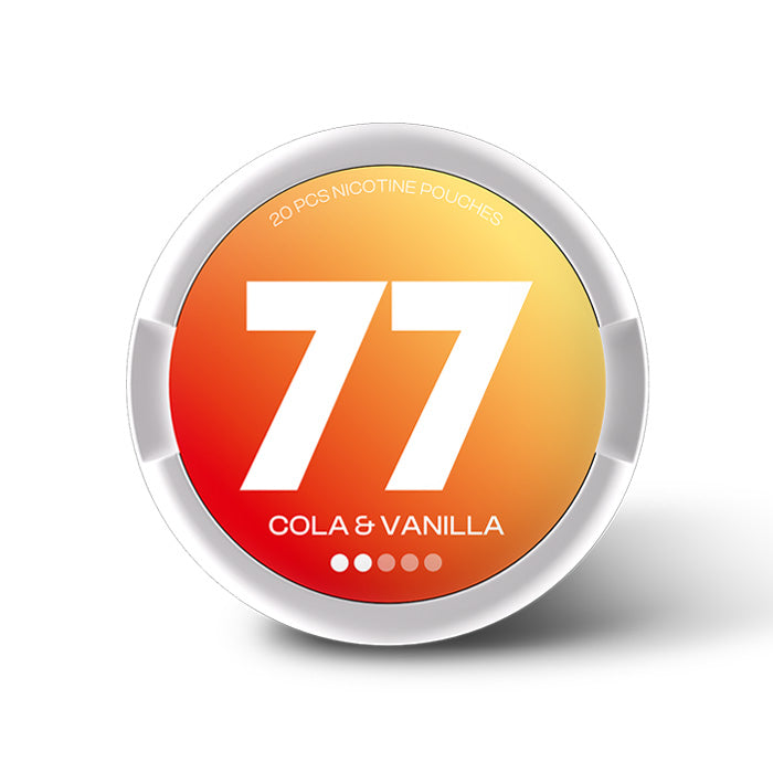 77 Cola & Vanilla 5.2mg Nicotine Pouches
