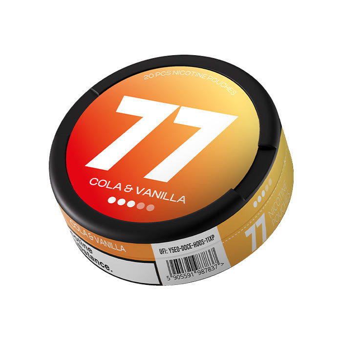 10.4mg Cola & Vanilla 77 Nicotine Pouches