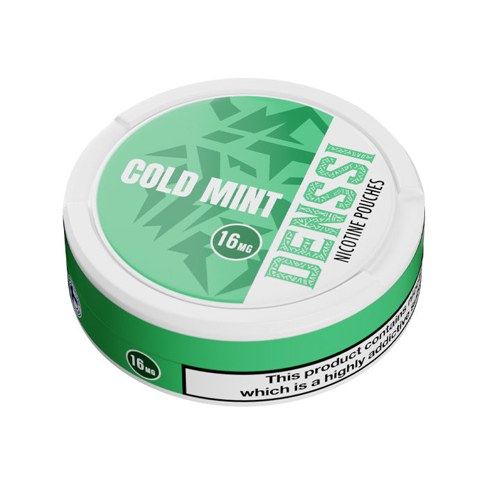 Can of 20 Denssi Cold Mint 16mg Nicotine Pouches