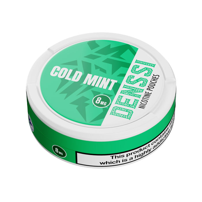 Can of 20 Denssi Cold Mint 8mg Nicotine Pouches