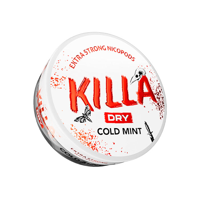 Cold Mint Killa Dry Nicotine Pouches
