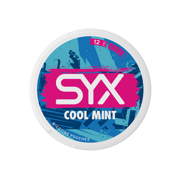 SYX Cool Mint 12mg Nicotine Pouches