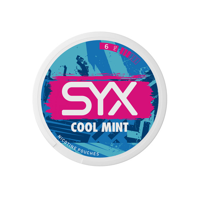 SYX Cool Mint 6mg Nicotine Pouches