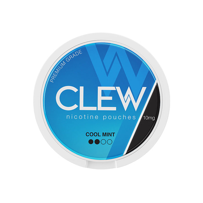 10mg Cool Mint CLEW Nicotine Pouches