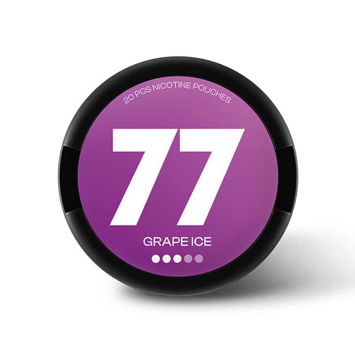 77 Grape Ice 10.4mg Nicotine Pouches