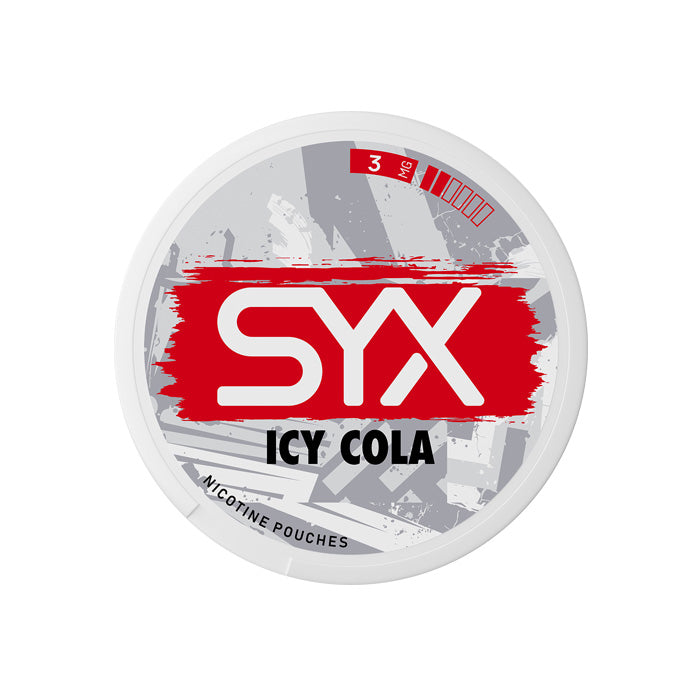 SYX Icy Cola 3mg Nicotine Pouches