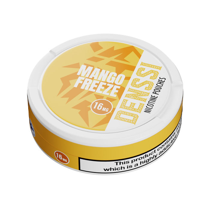 Can of 20 Denssi Mango Freeze 16mg Nicotine Pouches