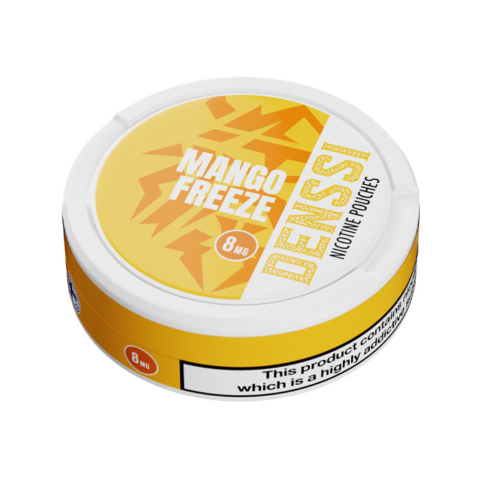 Can of 20 Denssi Mango Freeze 8mg Nicotine Pouches