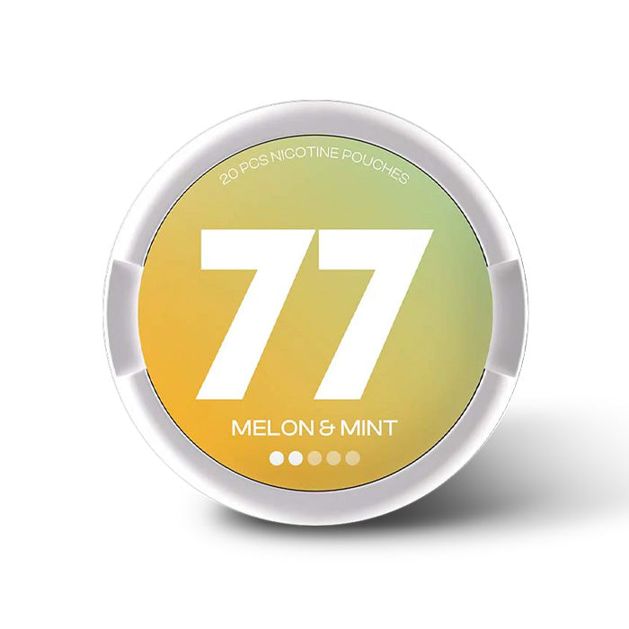 77 Melon & Mint 5.2mg Nicotine Pouches