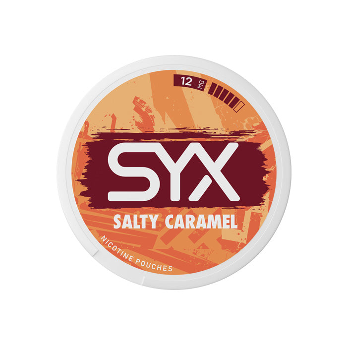 SYX Salty Caramel 12mg Nicotine Pouches