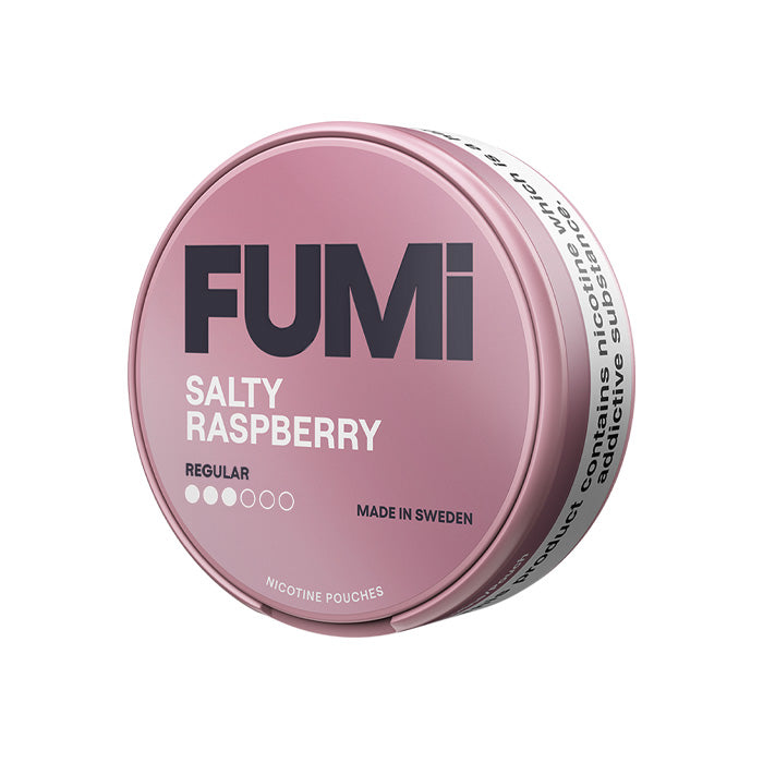 Salty Raspberry Fumi Nicotine Pouches 4mg