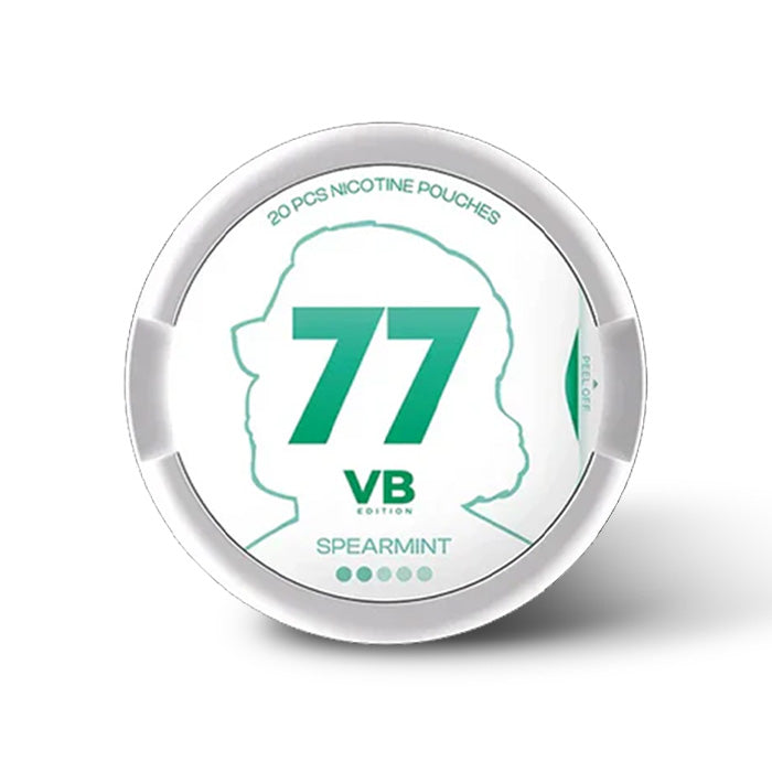 77 Spearmint VB Edition 5.2mg Nicotine Pouches