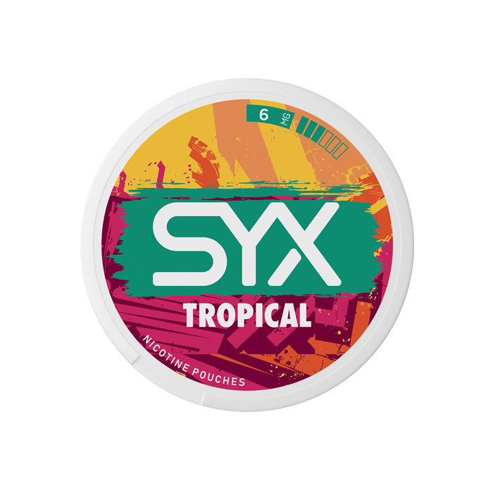 SYX Tropical 6mg Nicotine Pouches