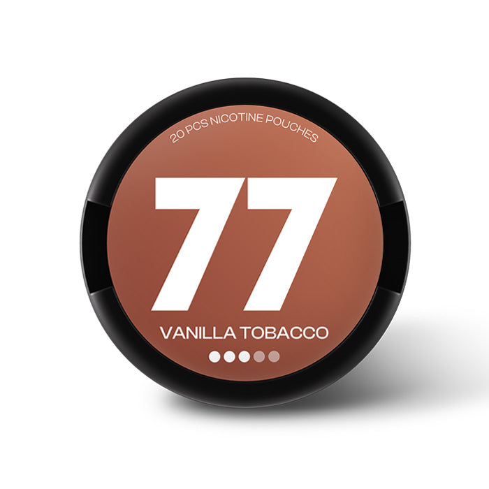 77 Vanilla Tobacco 10.4mg Nicotine Pouches