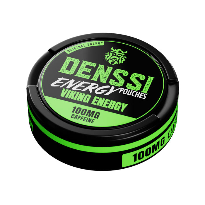Can of 15 Denssi Viking Energy 100mg Energy Pouches
