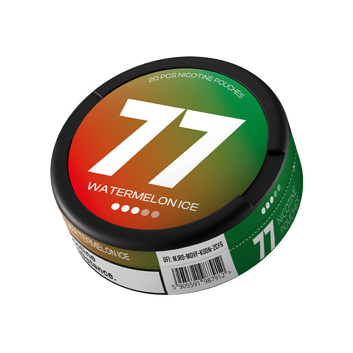 10.4mg Watermelon Ice 77 Nicotine Pouches