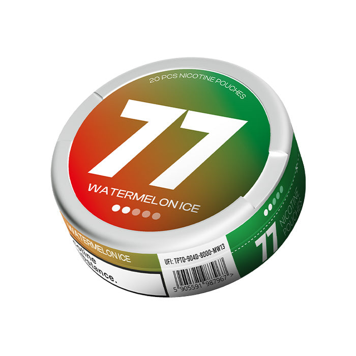 5.2mg Watermelon Ice 77 Nicotine Pouches