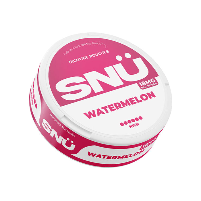 18mg Watermelon SNU Nicotine Pouches