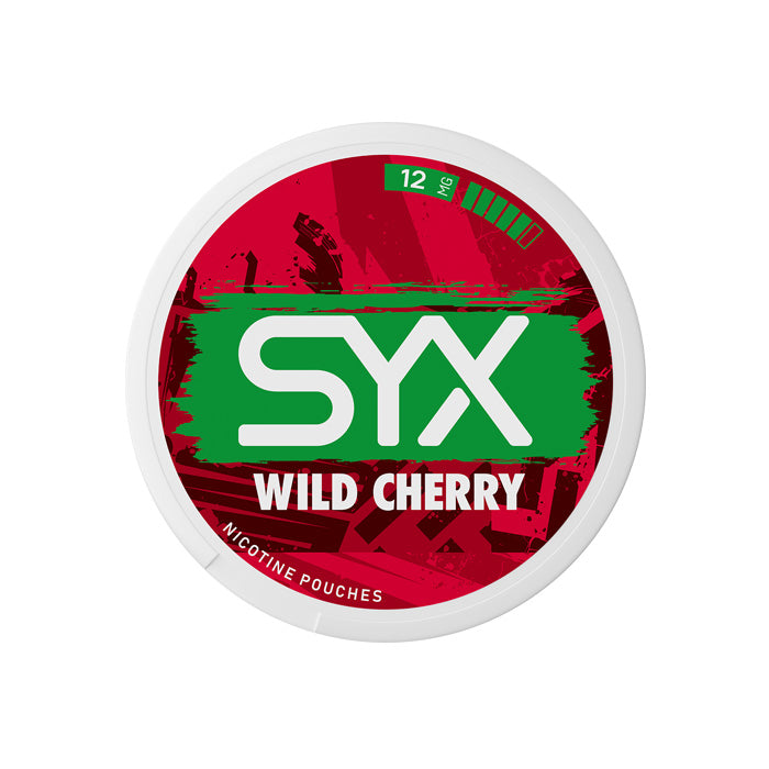 SYX Wild Cherry 12mg Nicotine Pouches