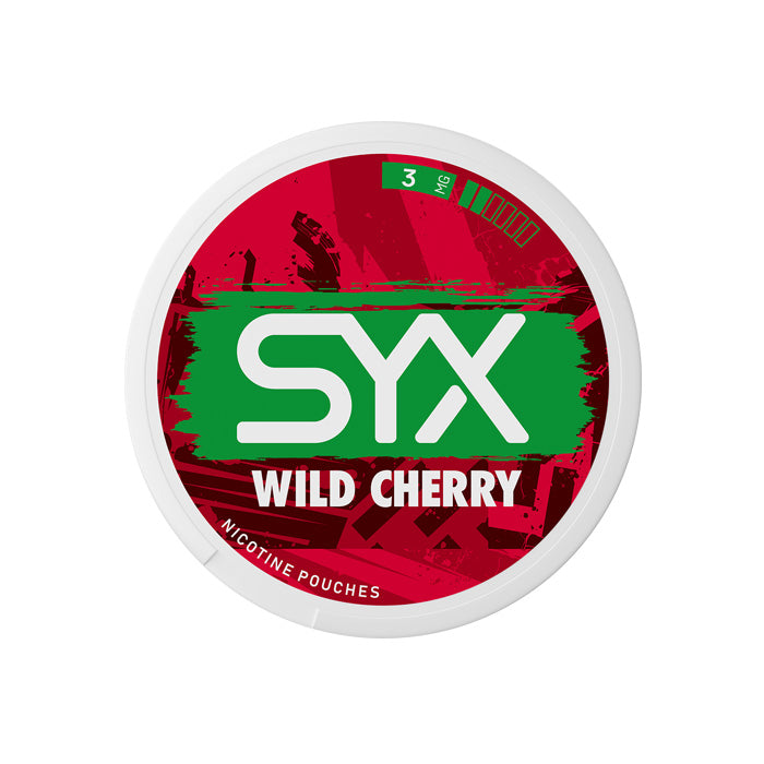 SYX Wild Cherry 3mg Nicotine Pouches