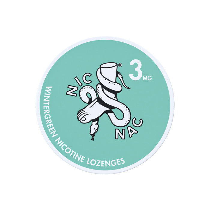 Wintergreen 3mg Nic Nac 20 Lozenge Can
