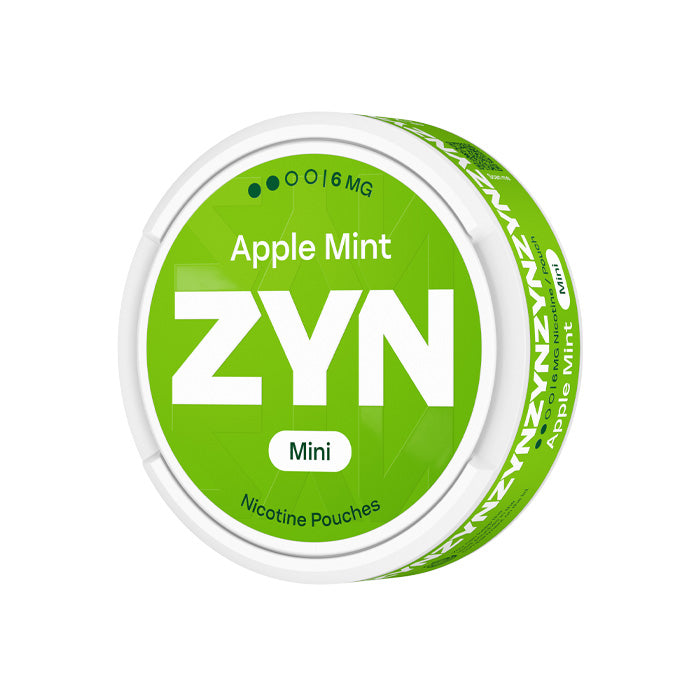 Tub of Twenty ZYN Apple Mint Mini 6mg Nicotine Pouches