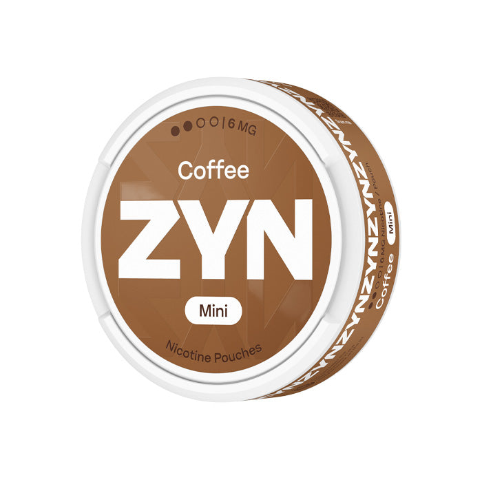 Tub of Twenty ZYN Coffee Mini 6mg Nicotine Pouches