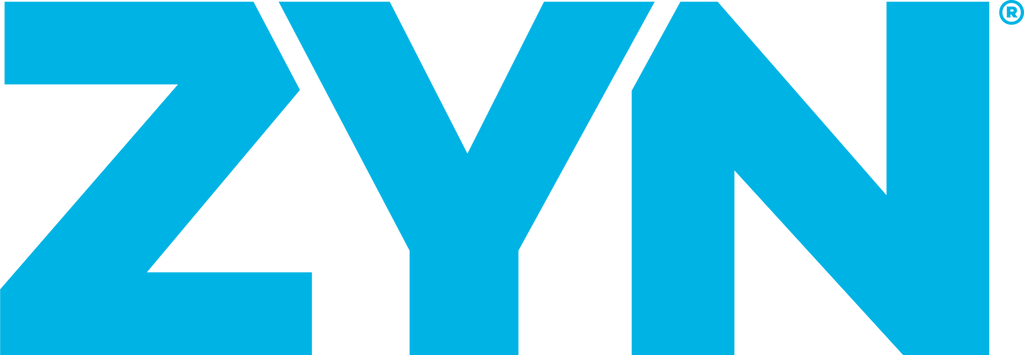 ZYN logo on a white background