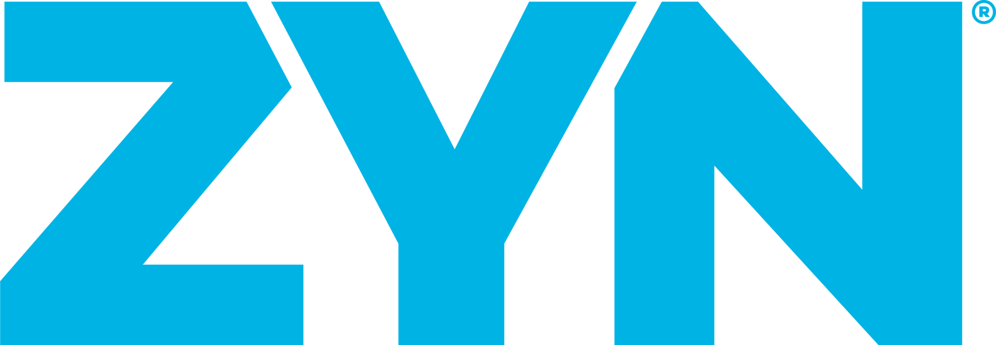 ZYN logo on a white background